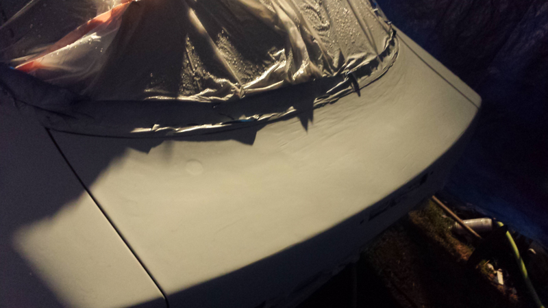 Illustration for article titled We Did a Backyard Paint Job on the Craigslist Project 240sx